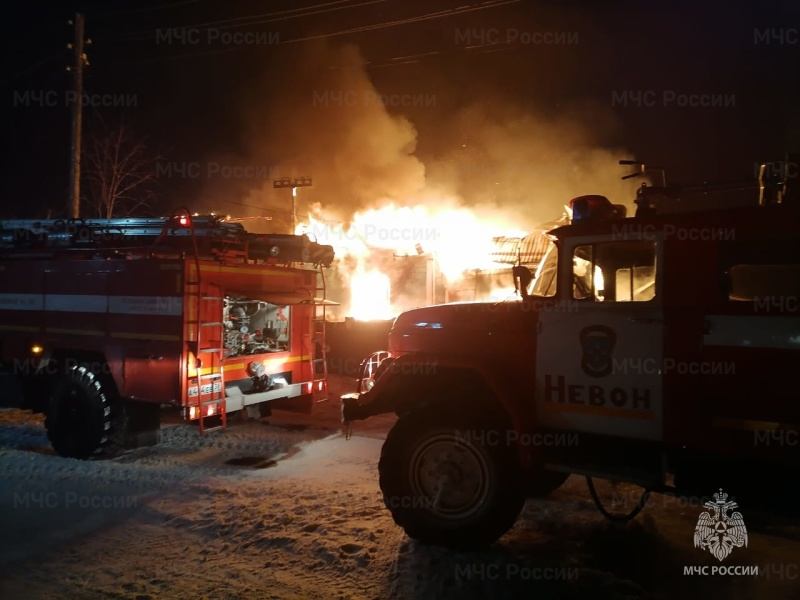 Пожар в Усть-Илимском районе