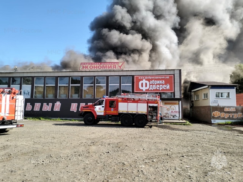 Пожар в г. Усть - Илимске локализован