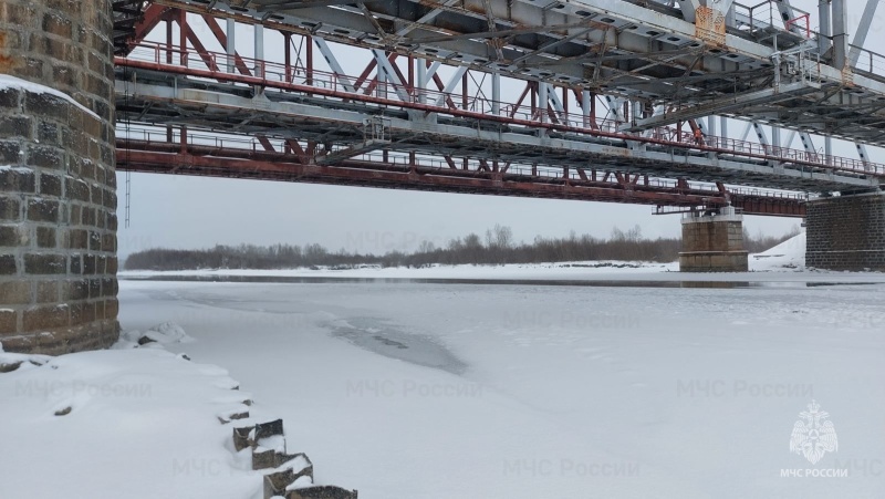 Ледовая обстановка на водоемах региона