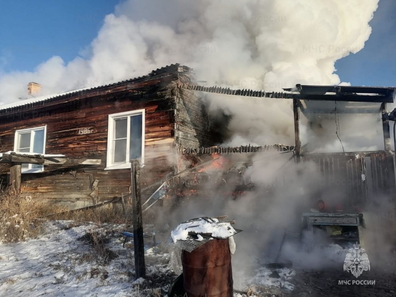 Пожар в Куйтунском районе