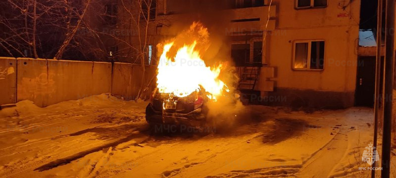 Пожар в Ангарском городском округе